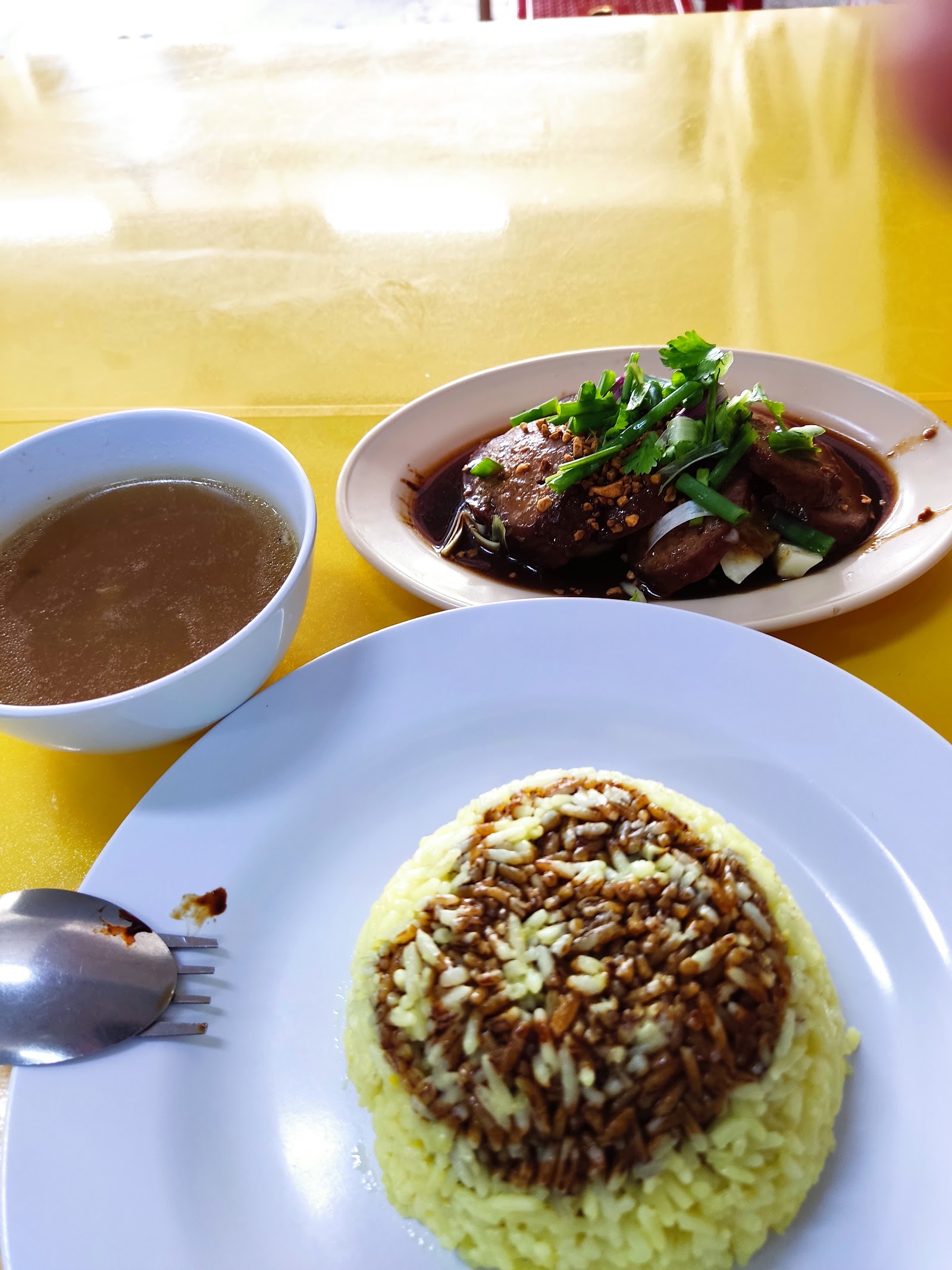 Garlic Roasted Chicken Rice 11